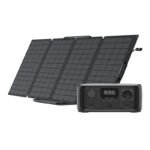 Bundle: Power station EcoFlow River 3 + portable solar panel 110W