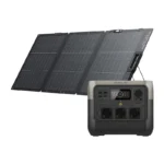 Bundle: Power station EcoFlow River 3 + portable solar panel 160W