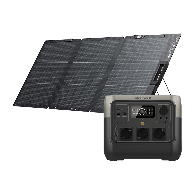 53749_1 Bundle: Power station EcoFlow River 3 + portable solar panel 160W - Image 1