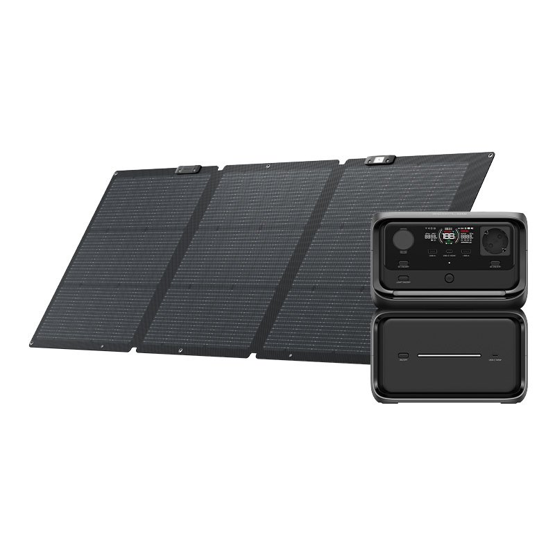 53754_1 Bundle: Power station EcoFlow River 3 Max Plus + portable solar panel 160W - Image 1