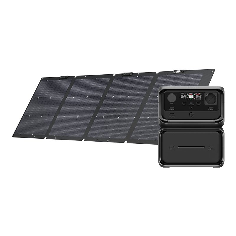 53755_1 Bundle: Power station EcoFlow River 3 Max Plus + portable solar panel 220W - Image 1