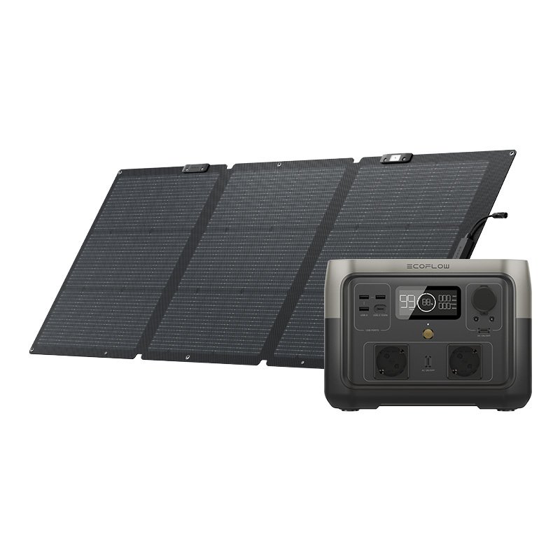 53756_1 Bundle: Power station EcoFlow River 2 Max + portable solar panel 160W - Image 1