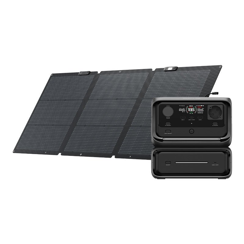 53757_1 Bundle: Power station EcoFlow River 3 Max + portable solar panel 160W - Image 1