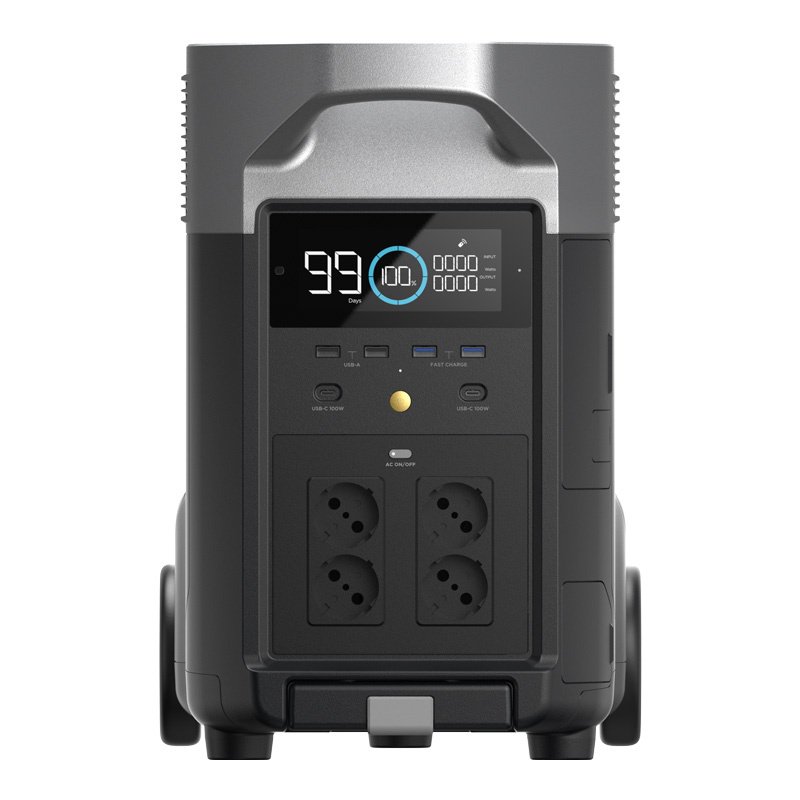53767_2 Bundle: Power station EcoFlow Delta Pro + 2x portable solar panel 400W - Image 1