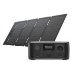 Bundle: Power Station EcoFlow RIVER 3 UPS + Solar Panel 45W USB-C