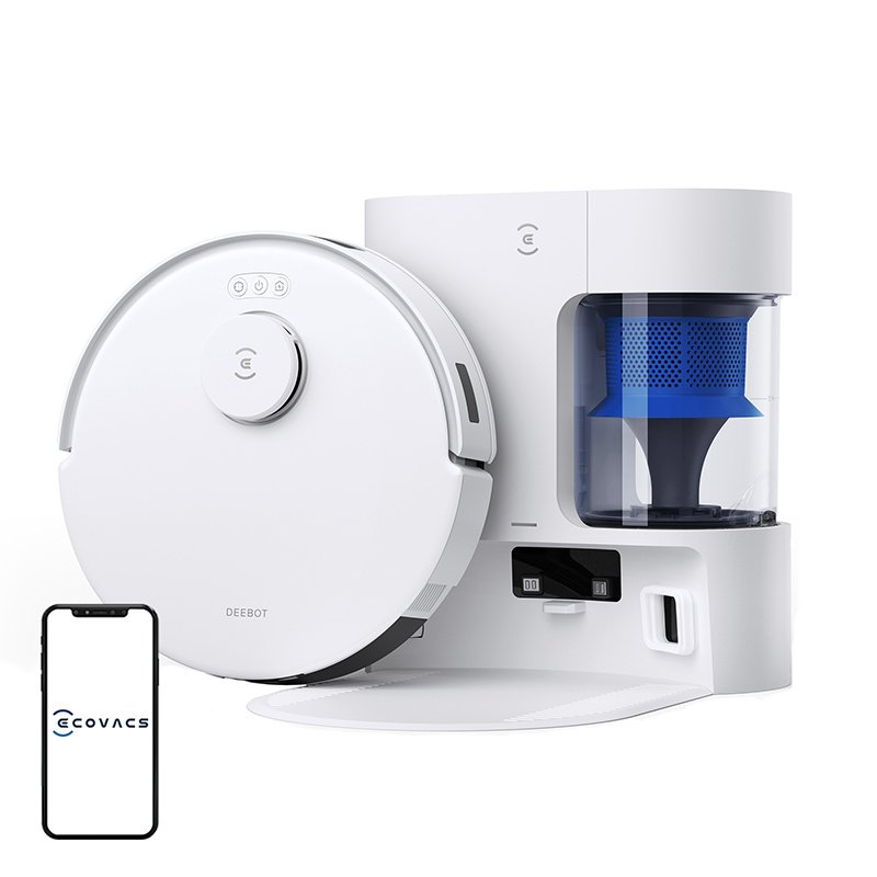 55892_1 Ecovacs Robotic vacuum cleaner N20 Plus (white) - Image 1