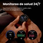 Amazfit Active MAX Smart Watch 48mm, 1.5" AMOLED Display, Up to 25 Days Battery, Maps, NFC, GPS, 170+ Sports, Waterproof, Heart Rate and Sleep, Smartwatch for Android iPhone