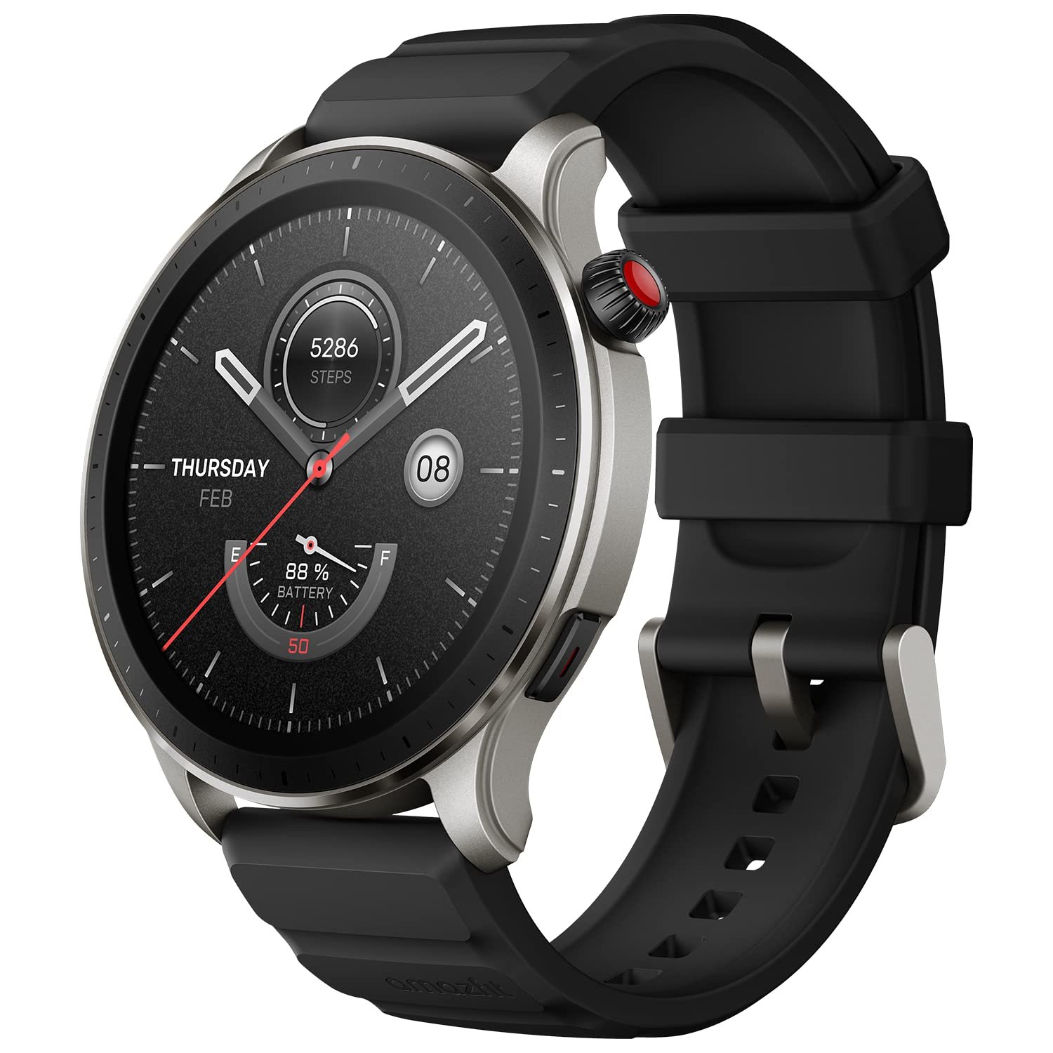 Amazfit GTR 4 Smartwatch for Android Phone Smart Watch GPS Tracking 150 Sports Modes Bluetooth Phone Calls Music Storage 14 Days Battery Life Alexa Amazfit GTR 4 Smartwatch for Android Phone Smart Watch GPS Tracking 150 Sports Modes Bluetooth Phone Calls Music Storage 14 Days Battery Life Alexa