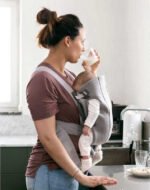 BabyBjorn Κλασικός Μάρσιπος Mini 3D Jersey Dark Grey με Μέγιστο Βάρος 11kg 021084
