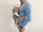 BabyBjorn Κλασικός Μάρσιπος Mini 3D Jersey Dark Grey με Μέγιστο Βάρος 11kg 021084