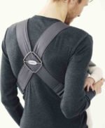 BabyBjorn Κλασικός Μάρσιπος Mini 3D Jersey Dark Grey με Μέγιστο Βάρος 11kg 021084