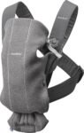 BabyBjorn Κλασικός Μάρσιπος Mini 3D Jersey Dark Grey με Μέγιστο Βάρος 11kg 021084