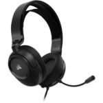 Corsair HS35 v2 Over Ear Gaming Headset με σύνδεση 3.5mm Carbon for PC / PS4 / XBOX