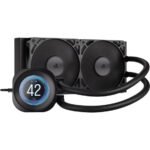 Corsair Nautilus 240 RS LCD Black Υδρόψυξη CPU 120mm για Socket 1700 / 1851 / AM4 / AM5