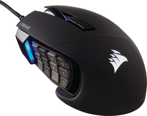 Corsair Scimitar RGB Elite Gaming Ποντίκι 18000 DPI Μαύρο Corsair Scimitar RGB Elite Gaming Ποντίκι 18000 DPI Μαύρο