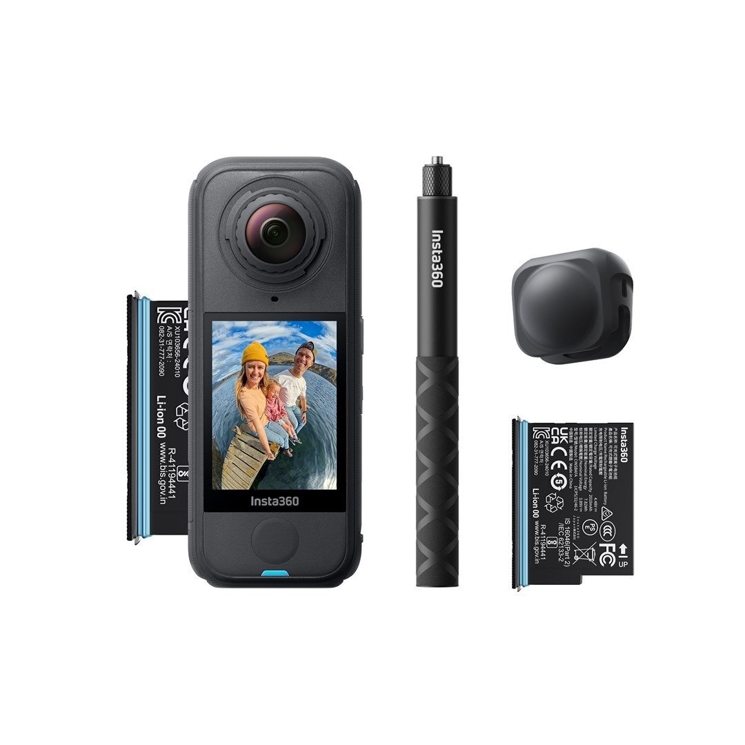 Insta360 X4 Air Action Camera 8K Λήψης 360° Υποβρύχια Starter Bundle με Οθόνη Αφής 2.5" και Wi-Fi Μαύρη Insta360 X4 Air Action Camera 8K Λήψης 360° Υποβρύχια Starter Bundle με Οθόνη Αφής 2.5" και Wi-Fi Μαύρη