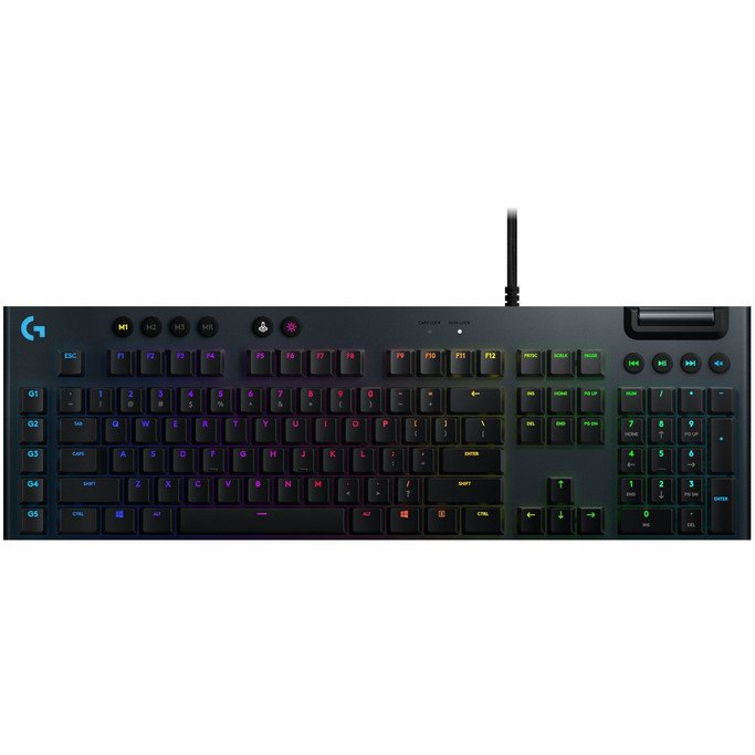 Logitech G815 Lightspeed Μηχανικό Gaming Πληκτρολόγιο με GL Tactile Διακόπτες RGB Black Logitech G815 Lightspeed Μηχανικό Gaming Πληκτρολόγιο με GL Tactile Διακόπτες RGB Black