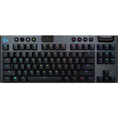 Logitech G915 LightSpeed TKL Ασύρματο Μηχανικό Gaming Πληκτρολόγιο TenKeyLess με GL Tactile Διακόπτες RGB Black Logitech G915 LightSpeed TKL Ασύρματο Μηχανικό Gaming Πληκτρολόγιο TenKeyLess με GL Tactile Διακόπτες RGB Black