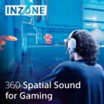 Sony INZONE H3 Over Ear Gaming Headset με σύνδεση 3.5mm Λευκό for PS4