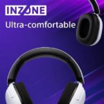 Sony INZONE H3 Over Ear Gaming Headset με σύνδεση 3.5mm Λευκό for PS4