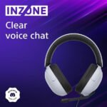 Sony INZONE H3 Over Ear Gaming Headset με σύνδεση 3.5mm Λευκό for PS4