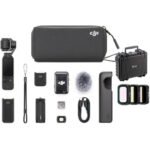 DJI Osmo Pocket 3 Creator Combo Action Camera 4K Ultra HD με WiFi και Οθόνη 2" Μαύρη