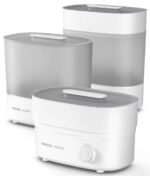 Philips Premium Ηλεκτρικός Βρεφικός Αποστειρωτής για 6 Μπιμπερό Λευκό SCF291/00