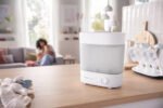 Philips Premium Ηλεκτρικός Βρεφικός Αποστειρωτής για 6 Μπιμπερό Λευκό SCF291/00
