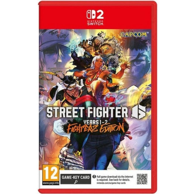 Street Fighter 6 Years 1-2 Fighters Edition Key Nintendo Switch 2