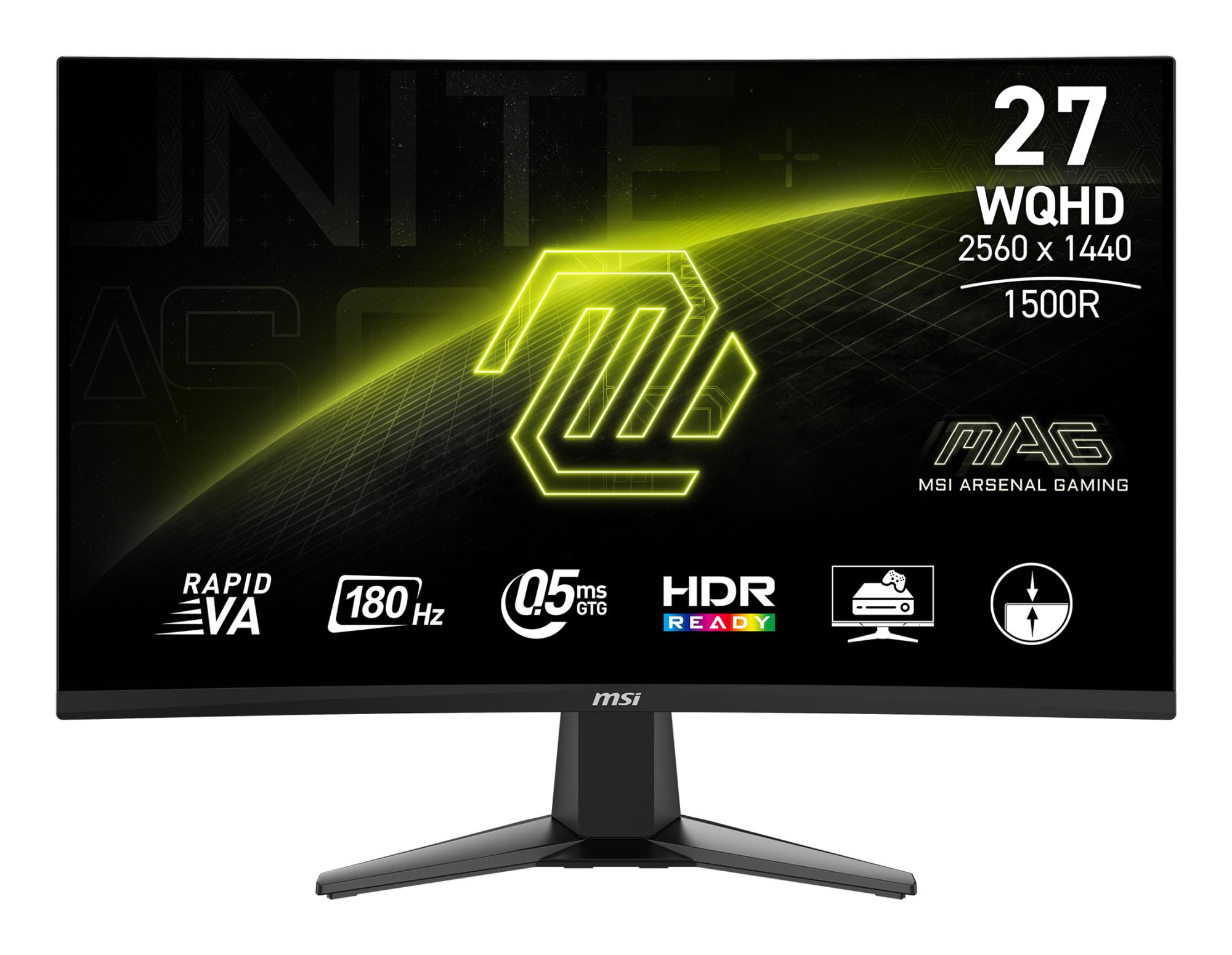 19ccc32c-a3d1-43ce-b024-782e7ee0fbe9 MSI LCD Monitor Mag 27CQ6F - Image 1