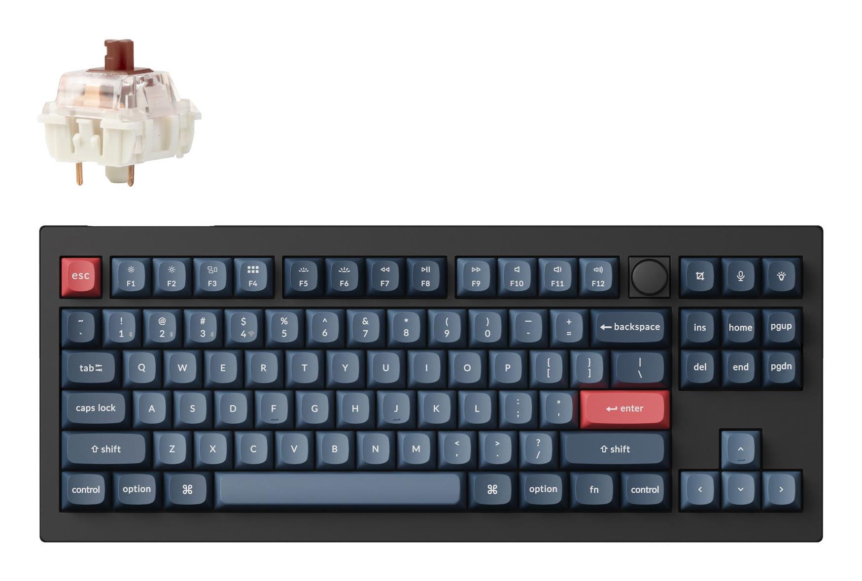 414d9de5-bb96-4a3f-99dd-a33f8e13dde7 KEYCHRON WRL V3 Max RGB Carbon Black - Image 1