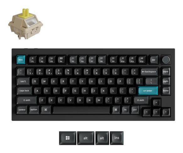 4f67a4f4-2b87-4d58-87dd-b381160ea341 KEYCHRON WRL Q1 Ultra Black - Image 1