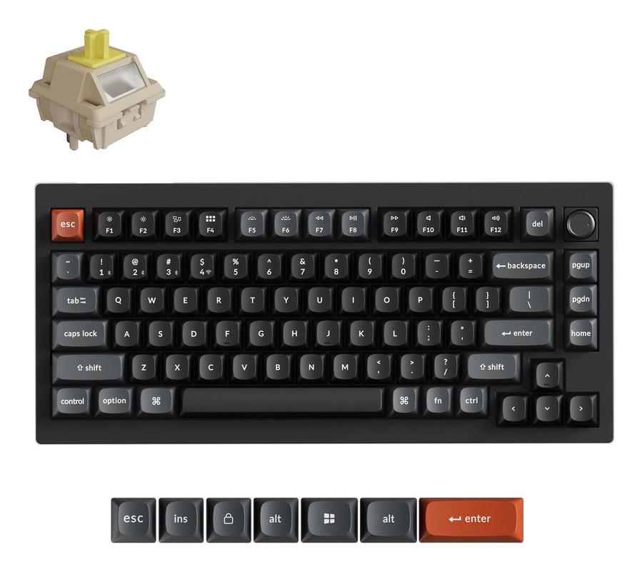 723590d0-bfb4-4187-adf5-99fa0ad8032f KEYCHRON WRL V1 Ultra Black - Image 1