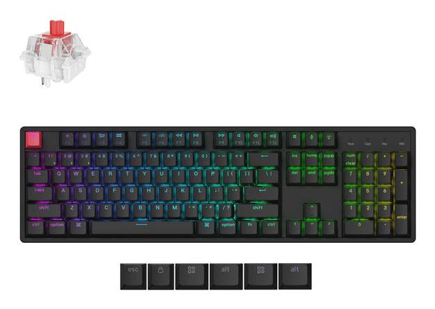 85f4d80f-ebb2-44dc-8f16-f91d1da9913e KEYCHRON WRL K10 RGB Black - Image 1