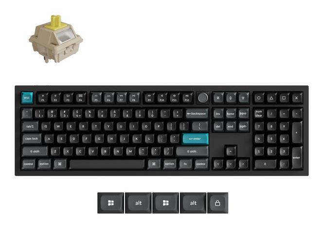 b78ef377-90eb-4c3f-bd0c-c21b78820923 KEYCHRON WRL Q6 Ultra Black - Image 1