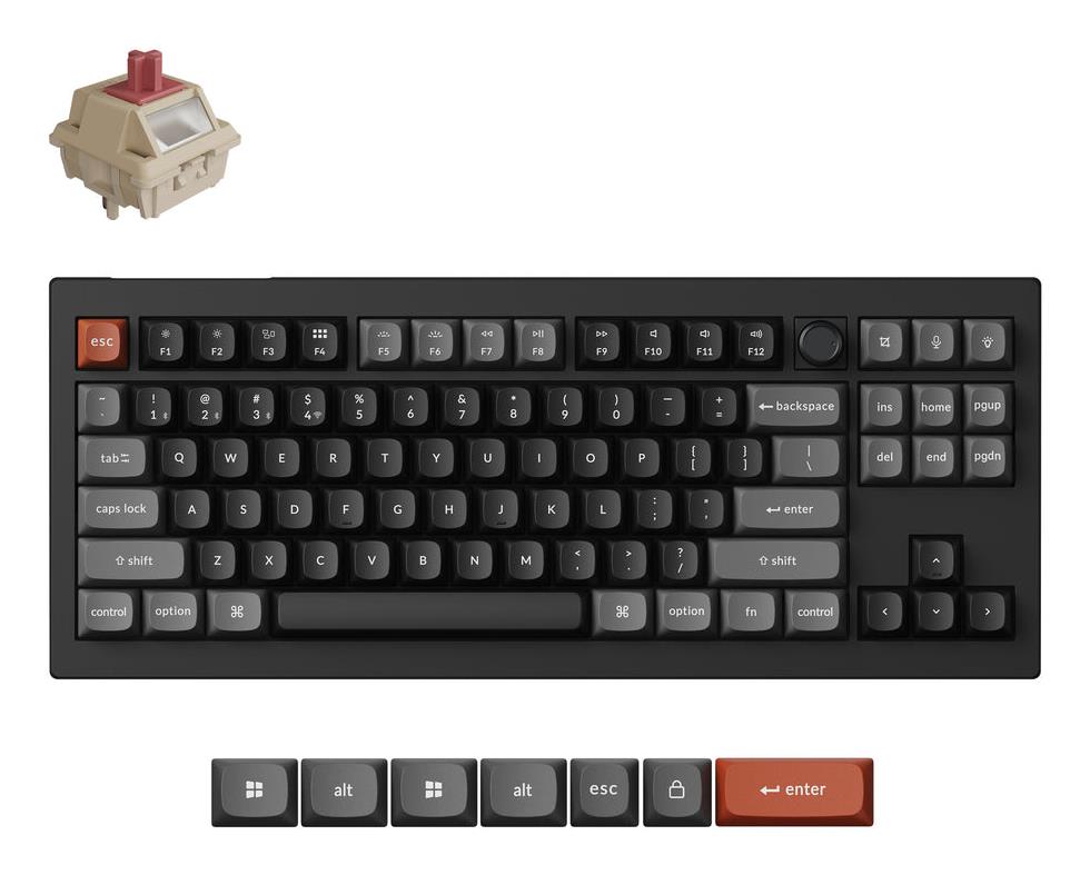 b82eec36-2482-4c0d-b0a5-5d4195429ba9 KEYCHRON WRL V3 Ultra Black - Image 1