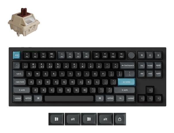 dbd98e6e-792a-4f66-a744-f3c436892fd4 KEYCHRON WRL Q3 Ultra Black - Image 1