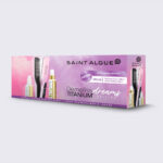 Demeliss Titanium Set 3964 Πρέσα Μαλλιών με Ατμό και Κεραμικές Πλάκες 85W