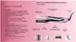 Demeliss Titanium Set 3964 Πρέσα Μαλλιών με Ατμό και Κεραμικές Πλάκες 85W