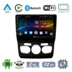 VenCore 3236-10008-0131B - Οθόνη Multimedia Android 15 10.1" 9109A MTK6762 Octa-Core 2GB/32GB IPS με Πρόσοψη, CarPlay, Android Auto και Υποστήριξη Κάμερας Οπισθοπορείας AHD για Citroen C4L 2011-2016 – Μαύρη