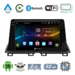 VenCore 3236-10007-0138B - Οθόνη Multimedia Android 15 9" 9109A MTK6762 Octa-Core 2GB/32GB IPS με Πρόσοψη, CarPlay, Android Auto και Υποστήριξη Κάμερας Οπισθοπορείας AHD για Mazda 3 Axela 2014-2026 – Μαύρη