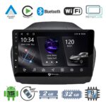 VenCore 3236-10006-0029B - Οθόνη Multimedia Android 15 10" PX5S Octa-Core 2GB/32GB IPS με Πρόσοψη, CarPlay, Android Auto και Υποστήριξη Κάμερας 360° για Hyundai IX35 Auto A/C 2010-2015 – Μαύρη