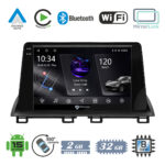 VenCore 3236-10005-0138B - Οθόνη Multimedia Android 15 9" PX5S Octa-Core 2GB/32GB IPS με Πρόσοψη, CarPlay, Android Auto και Υποστήριξη Κάμερας 360° για Mazda 3 Axela 2014-2026 – Μαύρη