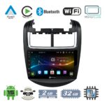 VenCore 3236-10007-0050B - Οθόνη Multimedia Android 15 9" 9109A MTK6762 Octa-Core 2GB/32GB IPS με Πρόσοψη, CarPlay, Android Auto και Υποστήριξη Κάμερας Οπισθοπορείας AHD για Chevrolet Aveo 2006-2017 – Μαύρη