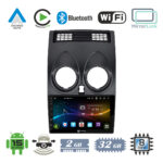 VenCore 3236-10007-0264AB - Οθόνη Multimedia Android 15 9" 9109A MTK6762 Octa-Core 2GB/32GB IPS με Πρόσοψη, CarPlay, Android Auto και Υποστήριξη Κάμερας Οπισθοπορείας AHD για Nissan Qashqai J10 2006-2013 – Μαύρη