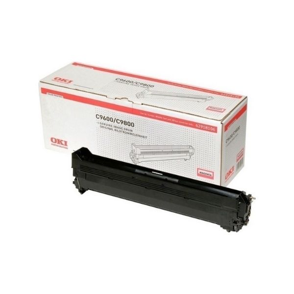 OKI EP DRUM MAGENTA C9600/C9650/C9655/ C9800/C9800MFP/C9800GA/ C9800GA MFP/C9850/C9850MFP (30K) OKI Ep Drum Magenta C9600/C9650/C9655/ C9800/C9800MFP/C9800GA/ C9800GA MFP/C9850/C9850MFP (30K) - Image 1