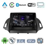 VenCore 3236-10005-0047B1 - Οθόνη Multimedia Android 15 9" PX5S Octa-Core 2GB/32GB IPS με Πρόσοψη, CarPlay, Android Auto και Υποστήριξη Κάμερας 360° για Ford C-Max 2011-2023 – Μαύρη