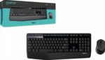 Logitech MK345 - Ασύρματο Σετ Πληκτρολόγιο & Ποντίκι USB - Αγγλικό US - Μαύρο