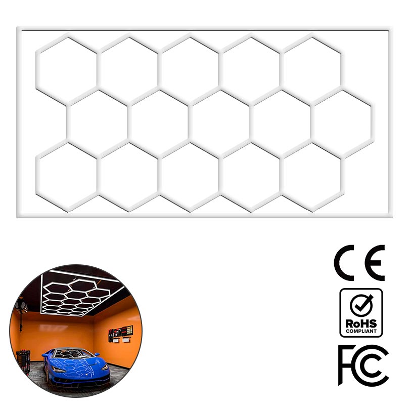 687e336078a71_80479099 LineaForm - Διακοσμητικό LED Φωτιστικό Πάνελ Οροφής Πολυγωνικού Σχεδιασμού με Εσωτερικά Μοτίβα - 552W 110-240V - Μ484.0 x Π243.3 x Υ2cm - Ψυχρό Λευκό 6500K - Image 1