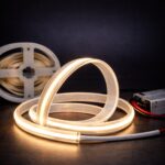 VenCore 6174-50023 - Ledstrip Cob 12W IP68 WW - Ταινία LED Τύπου COB - 5 Μέτρα (1 Roll) - 12 Watt 24 Volt - 320 LED ανά Μέτρο - 1220 Lumens ανά Μέτρο - Στεγανή IP68 - Θερμό Λευκό 3000K